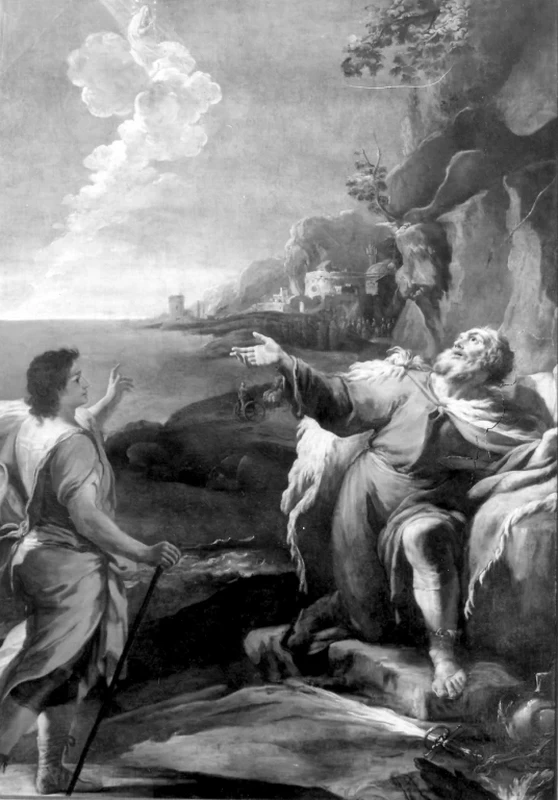 Apparizione della Madonna a Elia - Toma